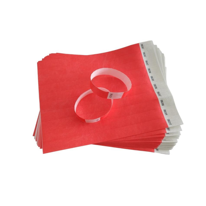 Tyvek event wristbands